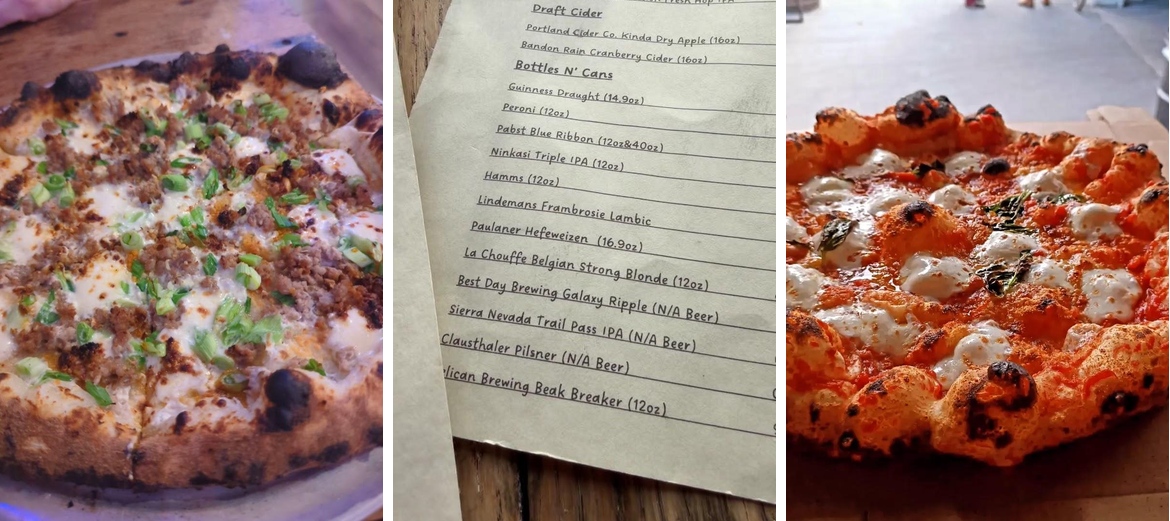 Groundling Pizza Co. Menu